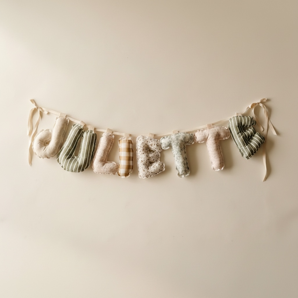 The Juliette Collection Custom Fabric Banner