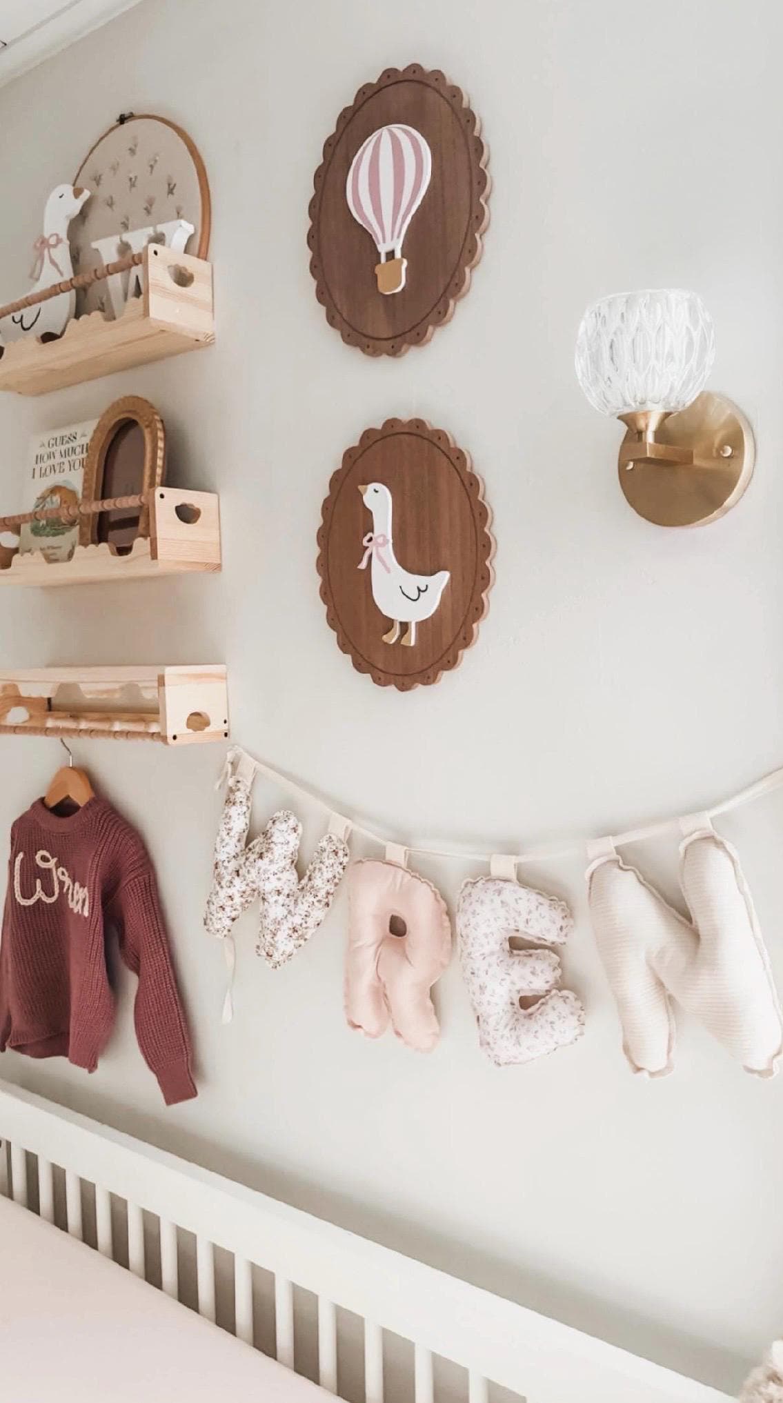 Fabric Name Banner | Construction Truck Nursery Decor, Baby Shower Gift